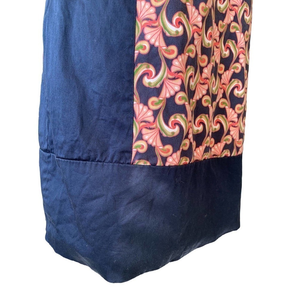 The Webster Miami Dress Womens Size 6 Sleeveless Blue Orange Zipper Back - Picture 6 of 12